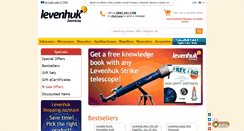 Desktop Screenshot of levenhuk.com